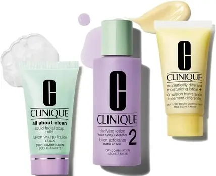 Набор для ухода за лицом Clinique 3-Step Intro System