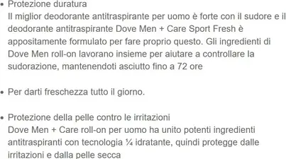 Antiperspirant Dove Men Care Advanced Care
