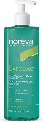 Очищающая пенка Noreva Exfoliac