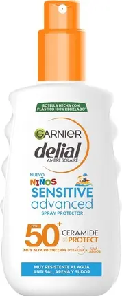 Защита от солнца для детей Garnier Niños Sensitive Advanced Vapo SPF50+