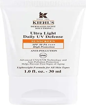 Солнцезащитный крем Kiehl's Ultra Light Daily UV Defense SPF 50