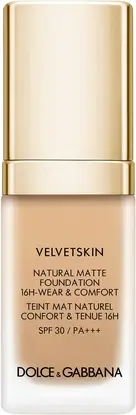 Жидкая тональная основа Dolce & Gabbana Velvetskin Matte SPF 30