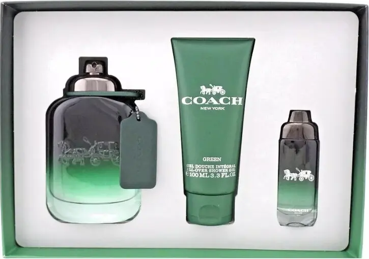 Набор подарков Eau De Parfum Coach Green