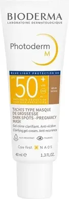 Гель-крем Bioderma Photoderm M Цвет Коричневый SPF 50 Высокая Защита от Солнца