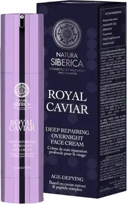 Ночной крем Natura Siberica Royal Caviar Глубокое восстановление