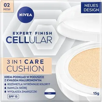 Тональная основа Nivea Hyaluron Cellular Filler 3в1 Уход с подушечкой SPF15