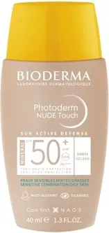 Защита лица от солнца Bioderma Photoderm Nude Touch