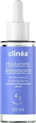 Сыворотка Clinea Hyaluronic Waterbomb Увлажняющая Сыворотка для Лица с Гиалуроновой Кислотой