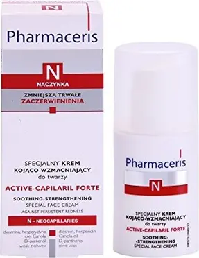 Крем Pharmaceris Active-Capilaril Forte Успокаивающий-Укрепляющий