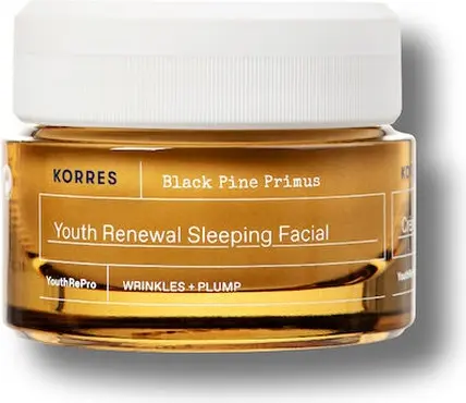Ночной крем Korres Black Pine Primus