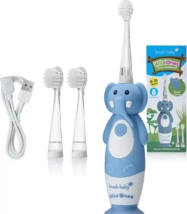 Звуковая зубная щетка Brush-Baby Wild Ones Слон