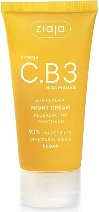 Cream Ziaja Vitamin C.B3 Niacinamide Night Cream