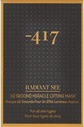 Крем против старения для лица Minus 417 60 Second Miracle Лифтинг-крем