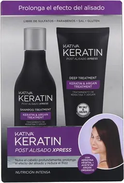 Набор Шампунь и Средство Kativa Keratin Post Straightening Xpress Kit