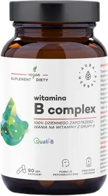 Dietary Supplement Aura Herbals Vitamin B Complex