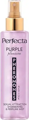 Eau De Toilette Perfecta Pheromones Active Perfumed Body Mist Purple Pleasure