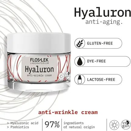 Day Cream Floslek Hyaluron Anti-Wrinkle