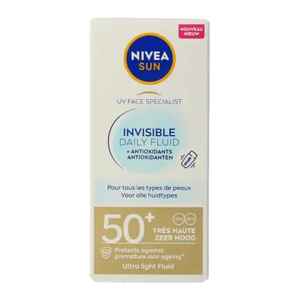 Защитный флюид для лица от солнца Nivea