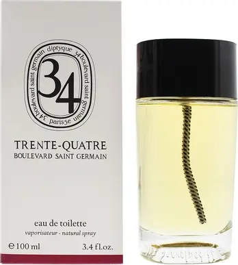 Eau De Toilette Diptyque 34 Boulevard Saint Germain