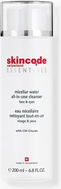 Мицеллярная вода для снятия макияжа Skincode Essentials