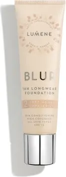 Тональная основа Lumene Blur Сглаживающая тональная основа для всех типов кожи Spf15