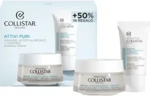 Набор для ухода за лицом Collistar Pure Actives Kit Гиалуроновая кислота + Керамиды Аквагель