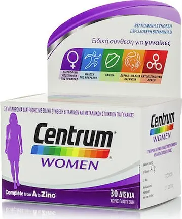 Таблетки Centrum Vitamin
