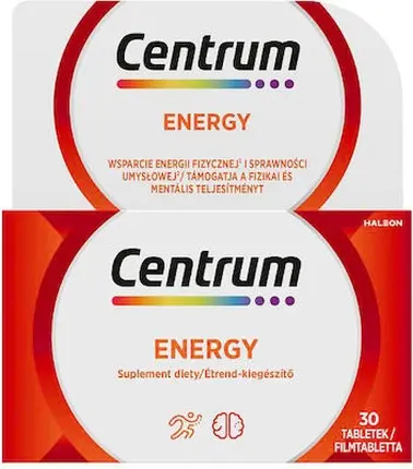 Поливитамины Centrum Energy Поливитамины для энергии и умственной работоспособности