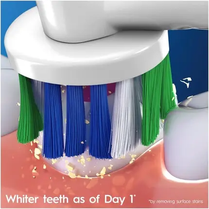 Насадка для электрической зубной щетки Oral-B 3D White с технологией Clean Maximiser