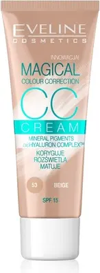 CC Cream Eveline Cosmetics Multifunctional Foundation