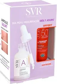 Набор Svr Ampoule Lift Sun Secure Blur Без Отдушки Spf50+