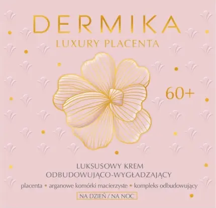 Крем для лица Dermika Luxury Placenta Обновление и Разглаживание