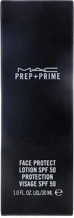 Базовое покрытие для тонального крема MAC Cosmetics Prep + Prime Face Protect Lotion SPF50