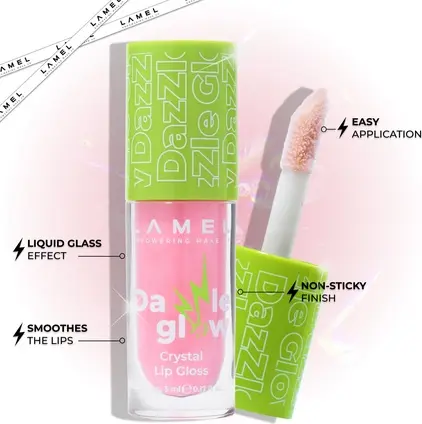 Блеск для губ Lamella Dazzle Glow Crystal Clear