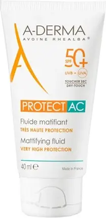 Флюид A-Derma Protect Ac Матирующий с SPF 50