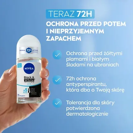 Antiperspirant Nivea 48h Invisible Pure