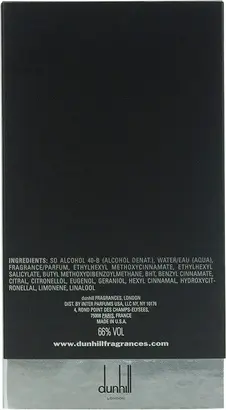 Туалетная вода Dunhill Desire Black