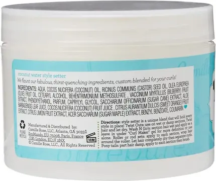 Гель для волос Camille Rose Coconut Water Style Setter