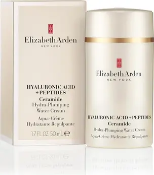 Увлажняющий крем для лица Elizabeth Arden с гиалуроновой кислотой, пептидами и керамидами Hydraplumping Water Cream