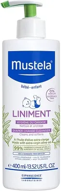 Cleanser Mustela Liniment No-Rinse Baby Cleanser with Extra Virgin Olive Oil