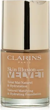Тональная основа Clarins Skin Illusion Velvet Естественный Матирующий & Увлажняющий