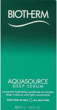 Deep Moisture & Light Concentrate Hydrating Serum Biotherm Aquasource