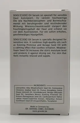Масляная сыворотка Dr Grandel SensiCODE