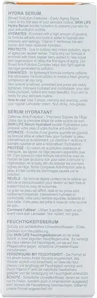 Увлажняющая сыворотка Lancaster Skin Life Hydra Serum