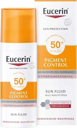 Солнцезащитная жидкость Eucerin Pigment Control SPF 50+