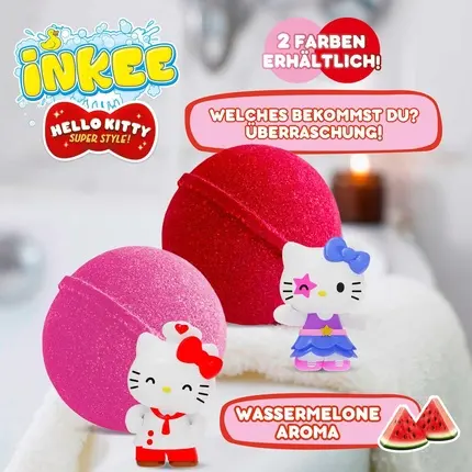 Bath Bomb Hello Kitty Inkee Surprise