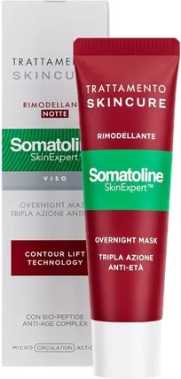 Ночная маска Somatoline Triple Action омолаживающая с моделирующим эффектом
