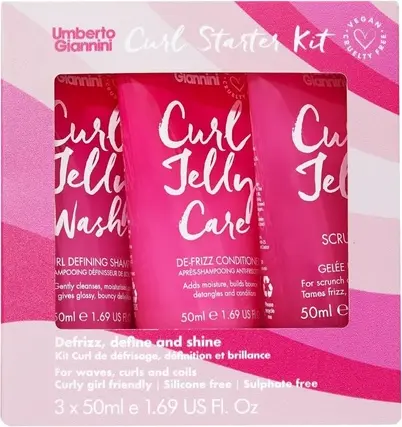 Curl Scrunching Jelly Wash Curl Jelly Starter Kit Umberto Giannini
