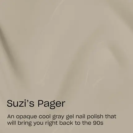 Гель-лак OPI Suzi's Pager