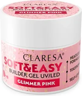 Builder Gel Claresa Glimmer Pink